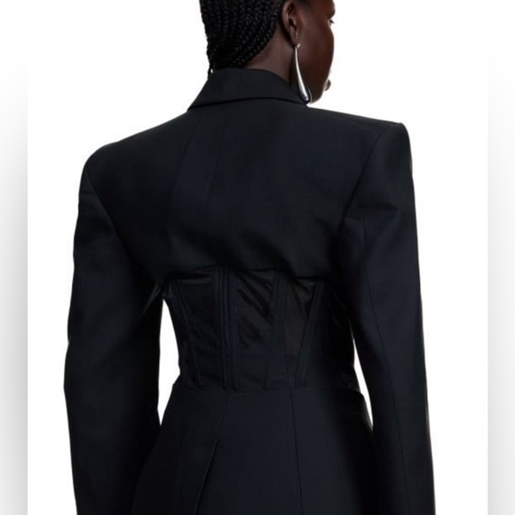 🔥 RARE LIMITED MUGLER H&M
Corset Style Wool Jacket Blazer Size M🔥 - Picture 11 of 17